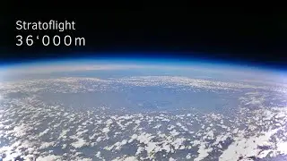 Wetterballon in der Stratosph&auml;re | 36&lsquo;000m | Stratoflight