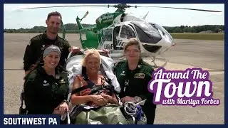 Around The Town with Marilyn Forbes - Allegheny Heath Network's LifeFlight Emergency Helicopter