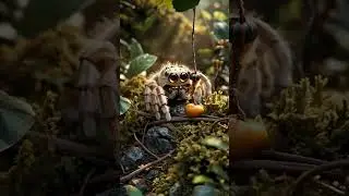 Tiny Spider&rsquo;s Mini Engineering #MechanicalSpider #ForestEngineer #MiniLeverChallenge