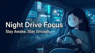 Night Drive Focus | Instrumental for Staying Alert | 30 Minutes Instrument