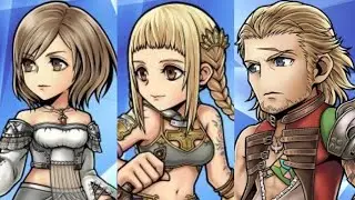 DFFOO Ramuh Spiritus! Ashe Shinryu with Ashe, Penelo, Basch (FFXII)
