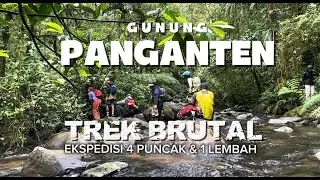 GUNUNG PANGANTEN I Trek Brutal, Jalur Sunyi -- Ekspedisi 4 Puncak & 1 Lembah Via Gunung Sumbul.