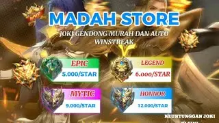 Gameplay sun penjoki #mobilelegends #madahstore #jokiml #fypシ゚
