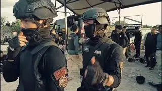 Latihan CRT Polda Kalteng. Macan CRT res Pulpis