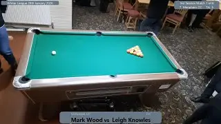 Gravesham Pool Winter League wk 9 Meopham CC vs TJs Session 3 (matches 13 to 18)