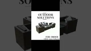 Outdoor Synthetic Rattan Furniture.....