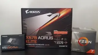 Aggiorno la mia build | Unboxing X570 Aorus Elite + Ryzen 3700x
