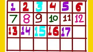 गिनती 1 से 24 तक counting for kids worksheet #numbers #maths #123ginti