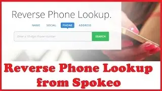 Reverse Phone Lookup from Spokeo