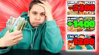 -50.000 EURO❌ - Wie viel habe ich MIT 1 MONAT PIZZA VERDIENT?💰