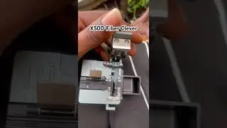 X50D Fiber Clever:A very simple optical fiber clever #fiberoptic #fiberdeep #fibercable #purefiber