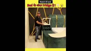 Bed के अंदर Fridge है | amazing facts | #youtubeshorts #shorts