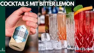 Cocktails mit BITTER LEMON 🍋 (Schnell+Einfach)