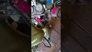 Romet adv 125-odpalanie na fabrycznym gaźniku (silnik rozgrzany)