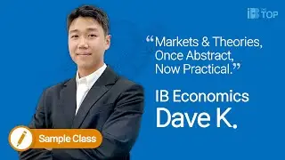 IB Economics Sample Class By Dave K.