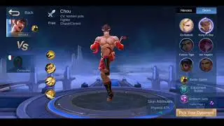 CHOU ELITE SKIN REVAMP SCRIPT 2020 | All PATCH |  | MLBB