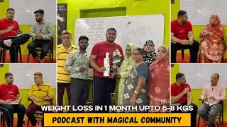 #Weight Loss 😳 Magical Community Ke Faiyde |  Member's Review | Weight Loss | Sajeda Wellness Club |