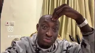 Carter efe talk about why is not streaming 