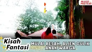 PANIK! WARGA KAMPUNG MULAI DIBAWA TERBANG SAMA ALIEN  | KISAH FANTASI