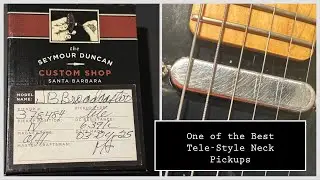 A Fantastic Tele Neck Pickup: Seymour Duncan Custom Shop Joe Bonamassa 1950 Broadcaster