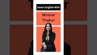 Mrunal Thakur trying a GenZ lingo #shorts #learnenglish
