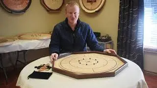 The Deluxe Crokinole Board from Crokinole Canada