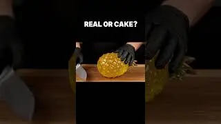 AI ASMR Стеклянный фрукт или торт #ai #glasscutting #asmr #satisfying #relax #realorcake