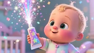 Brushtime Sparkle Shine 🌟🍼 | Kids Fantasy Song | Learn Clean Teeth and Happy Routines