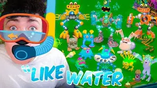 ПОЛНАЯ ИГРА &laquo;ВОДНЫЙ ОСТРОВ&raquo;! (Мои поющие монстры)