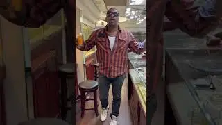 Los Angeles Jewelry District in Downtown, LA shopping for rings check out my man! 💍💍💍