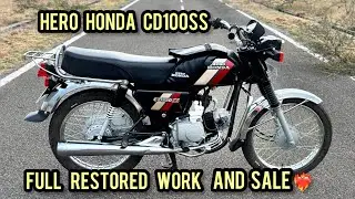Hero Honda CD100SS For sale and restore work in Tamilnadu karur 💥