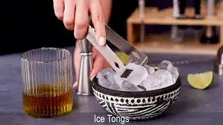 Cocktail Shaker Set with Stand &ndash; 17 Piece Bartender Kit with 25oz/750ml Cocktail Shaker &ndash; BlauKe&reg;