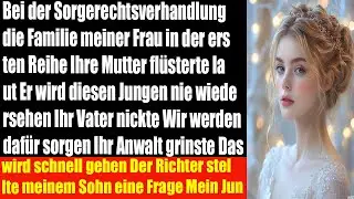 Beim Sorgerechtsprozess f&uuml;llte ihre Familie die erste Reihe das Urteil lag in der Luft