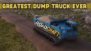 Finally Using the BEST Dump Truck in RoadCraft Bowhead 30t