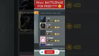 Gifted FREE Battle Pass | CODM giveaway 🎁🔥 #shorts #codm #callofduty #freebattlepass #foryou #viral