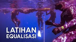 LATIHAN EKUALISASI FREEDIVE | APNEA POSO COMMUNITY