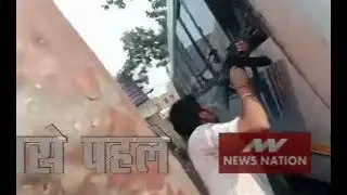 Watch: Encounter breaks out in Muzaffarpur, gangster killed