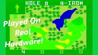 PGA Golf Intellivision Longplay Gameplay Only