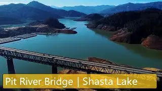 Drone Photography | Pit River Bridge | Shasta Lake | California | Aerial View