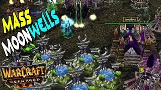 Warcraft 3 Strategy | Mass Moonwells