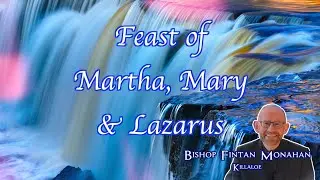Feast of Martha, Mary & Lazarus.  The tension between #Contemplation and #Action