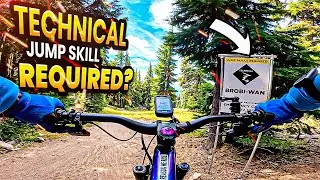 We ride the Opening Trail at Timberline Bike Park | Brobi-Wan