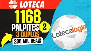 PALPITES PARA A LOTECA 1168 C/ 3 DUPLOS APOSTAS PARA FUTEBOL DE SEMANA PALPITES DA LOTECA 1168 DICAS