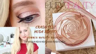 CRASH TEST FLORA HUDA BEAUTY -  SUMMER MAKEUP