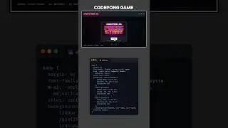 CODEPONG GAME using HTML CSS #coding #programming #gameshorts