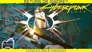 Return SKIPPY or NOT? Self Aware AI Algorithm of Smart Pistol - Cyberpunk 2077 Choice Options