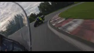 Yamaha R3 chasing Yamaha R6 0:44.55 ODTJ Autodrom Pomorze Pszczółki
