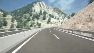 Crete New Int. Airport access highway