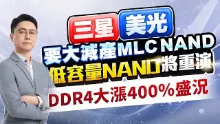 三星、美光要大減產MLC NAND 低容量NAND將重演DDR4大漲400%盛況｜20260127｜鄭瑞宗分析師｜股市達
