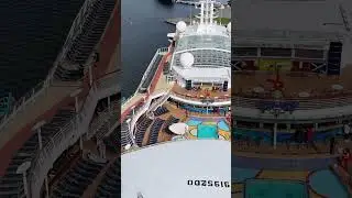 Two cruise ships in today #cruiseliner  #fall2025  #drone 